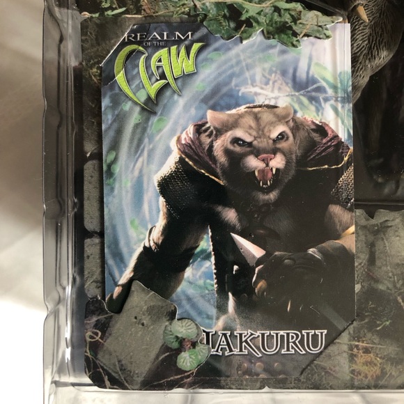 2001 Stan Winston Creatures Realm of the Claw 8” NAKURU Poseable Figure NWT - Picture 10 of 14